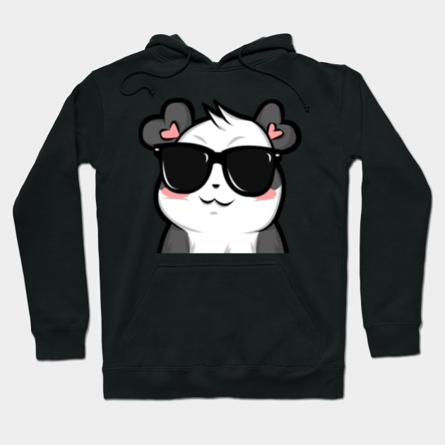 Cool Panda Hoodie by MsPandAlyssa